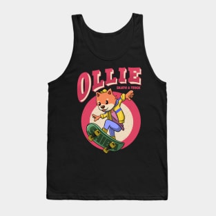 skater shiba Tank Top